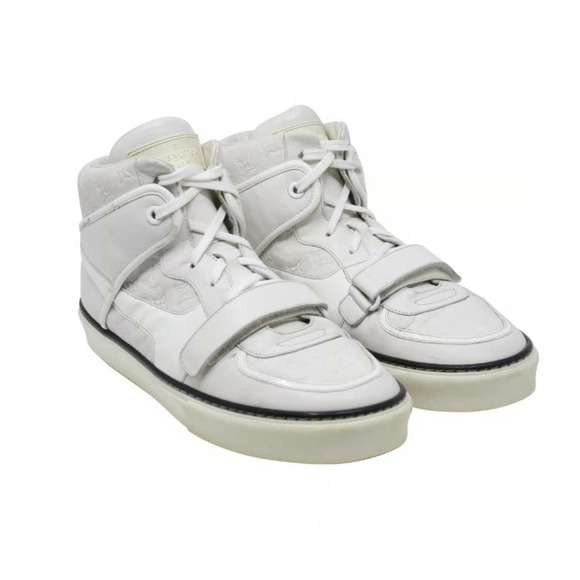 Louis Vuitton Monogram 9 White High Top Shoes LV-S0927P-B002 - Picture 4 of 9